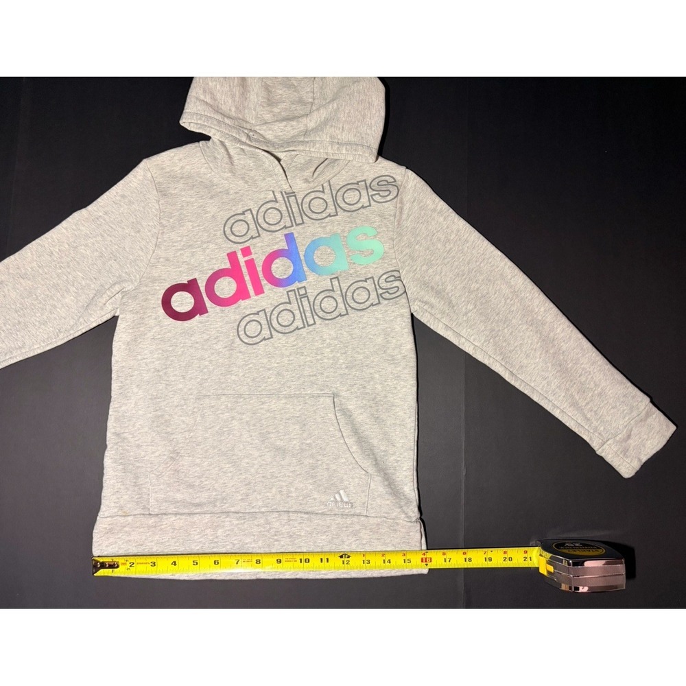 ADIDAS Girls Youth M‎ (10-12) Hoodie & Leggings Outfit, 2-piece Set - Picture 4 of 16